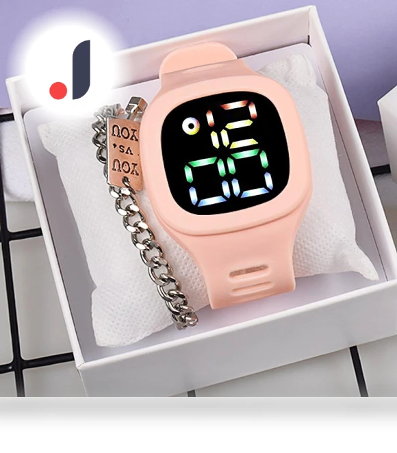 Student LED Electronic Watch — Men's Timepieces, boy