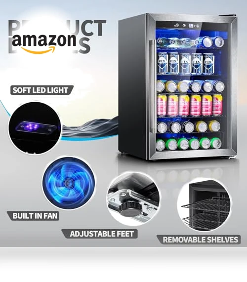 Beverage Refrigerator — Drink Coolers, Antarctic Star