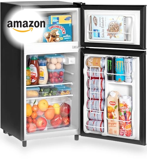 Double Door Refrigerator with Freezer — Mini Fridges, Tehanld