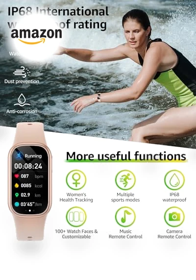 Fitness Tracker Smart Watch — Smartwatches, Asmoda
