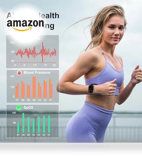 Fitness Tracker Smartwatch — Smartwatches, PLEIVO