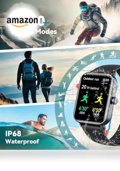 Fitness Tracker Smartwatch — Smartwatches, Quican