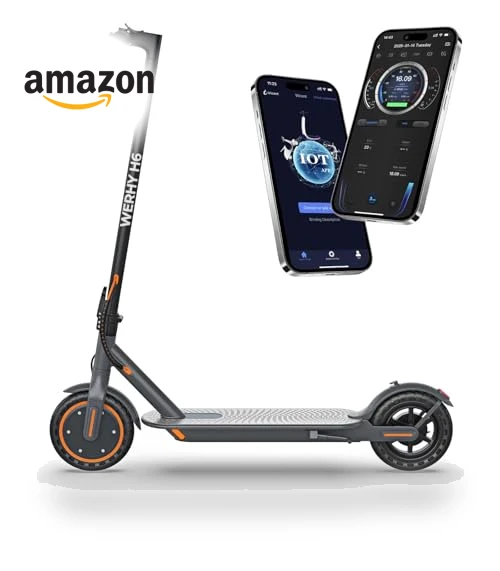 Foldable Electric Scooter — Electric Self-Balancing Scooters, WERHY