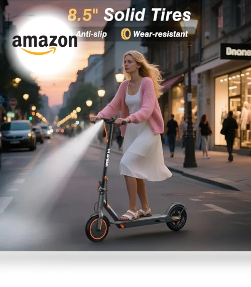 Foldable Electric Scooter — Electric Self-Balancing Scooters, WERHY