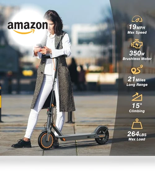Foldable Electric Scooter — Electric Self-Balancing Scooters, WERHY