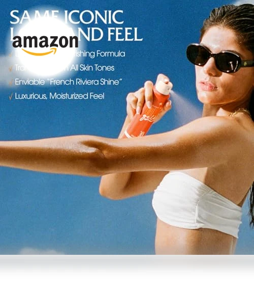 Orange Gelée SPF 30 Sunscreen Spray Oil & Air Freshener Bundle — Face Tan Enhancers, VACATION