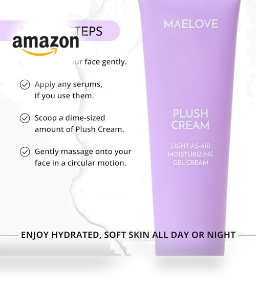 Plush Cream Lightweight Moisturizer — Creams & Moisturizers, MAELOVE