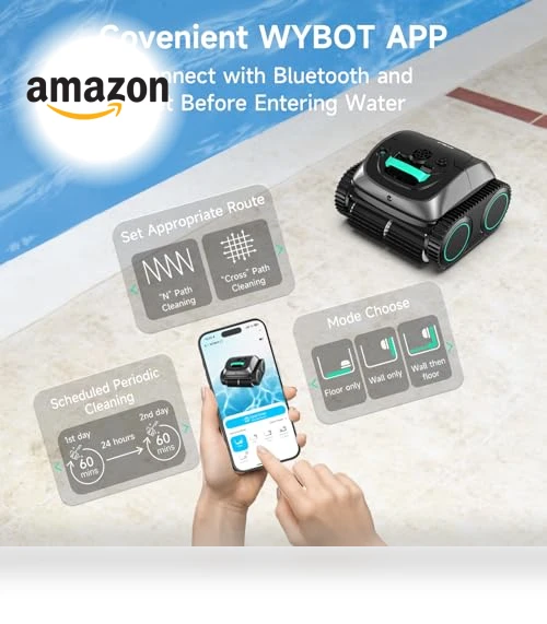 Pool Robot Vacuum — Smart Cleaning Robots, WYBOT