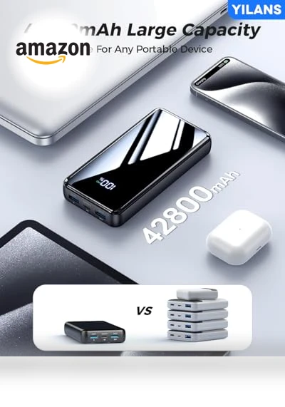 Portable Charger with Built-in Cables — Mobile Power Solutions, Shenzhen Zihao technology Co., LTD