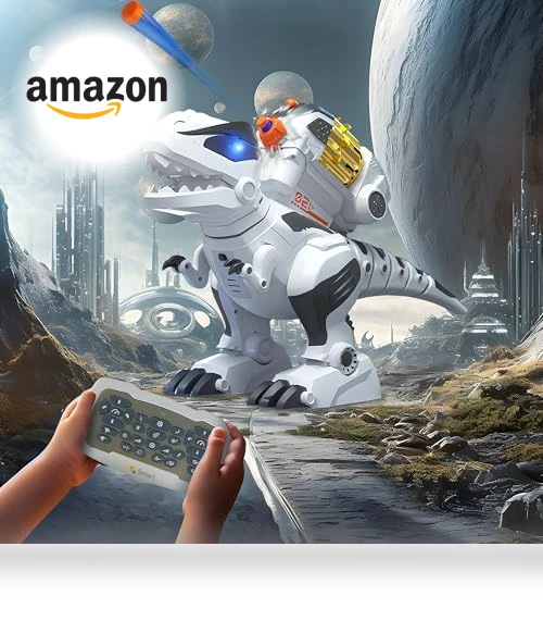 Remote Control Dinosaur Toy — Interactive Animal Companions, BEZGAR