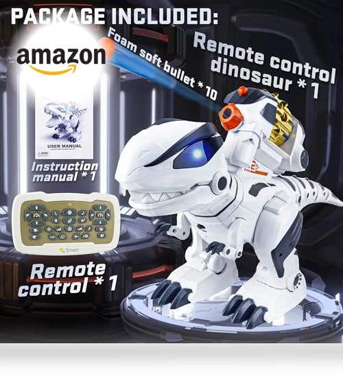 Remote Control Dinosaur Toy — Interactive Animal Companions, BEZGAR