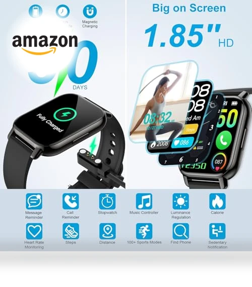 Smart Fitness Watch — Smartwatches, Hendari