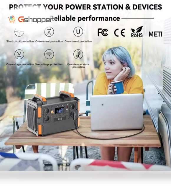 Compact and Powerful Solar Generator — Portable Power Solutions