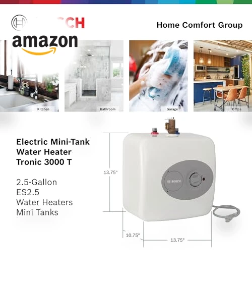 Electric Mini-Tank Water Heater — Water Heating Solutions, BOSCH