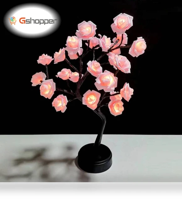 LED rose tree lamp — Creative Lighting Solutions