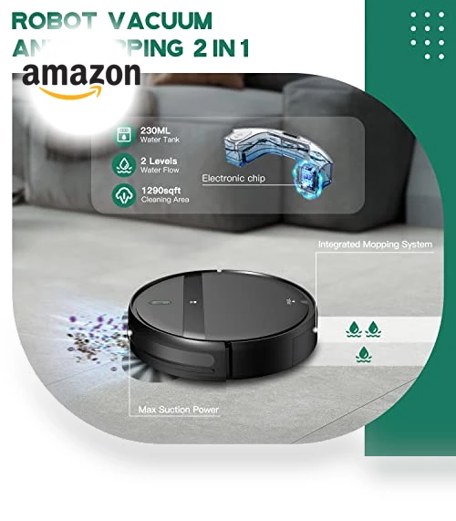 Robot Vacuum and Mop Combo — Smart Cleaning Robots, Kilgone