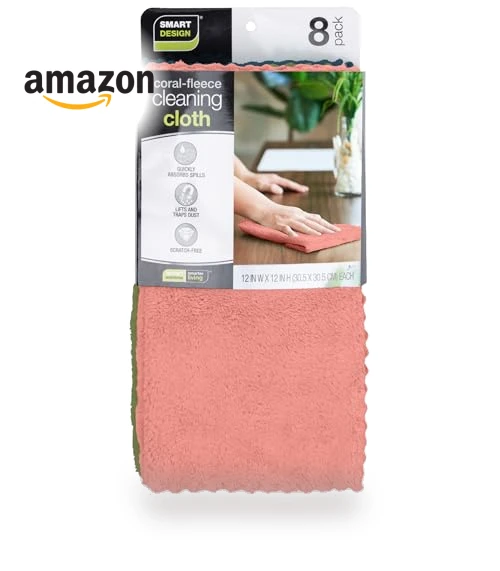 Set of 8 Cleaning Cloths — Cloths, Smart Design