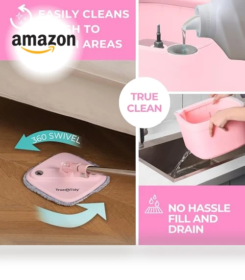 Smart Floor Mop with Separate Compartments — Mop Accessories, True & Tidy