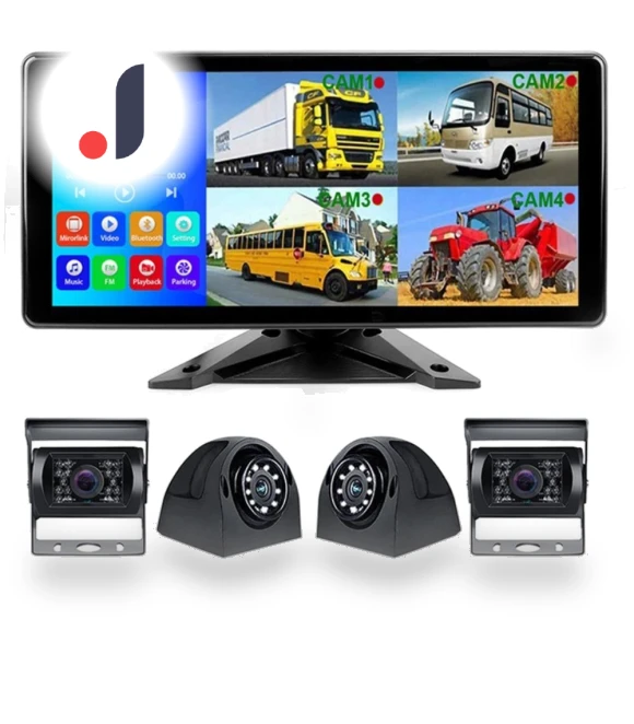 10.36-inch Dash Cam with Night Vision — Dashboard Cameras, Reakosound