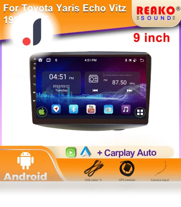 Android Auto Wireless Head Unit — Stereo Receivers, Reakosound