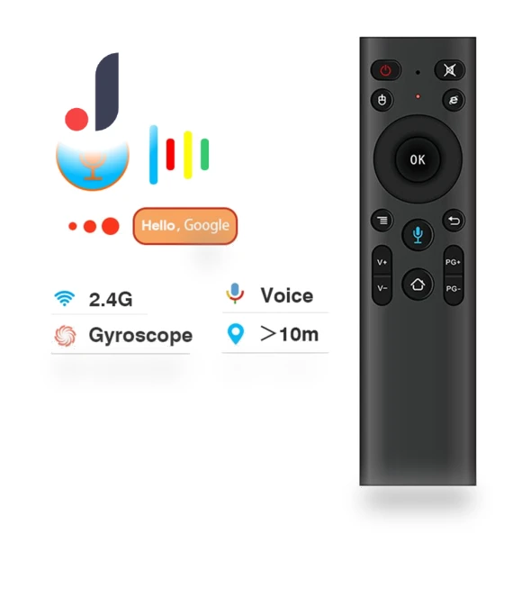 Android TV Box with Voice Remote — Streaming Devices, Xudikou