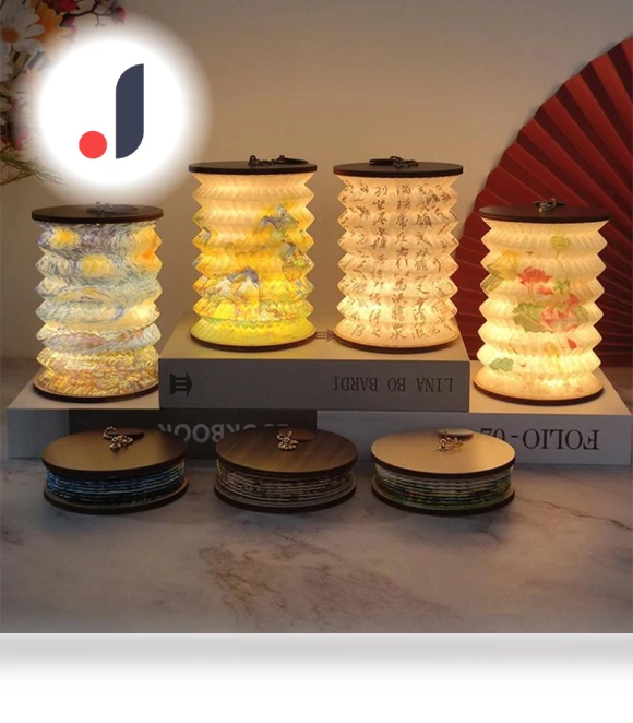 Folding Table Lamp with Touch Control — Desk & Table Lighting, Binchi Lighting Appliances