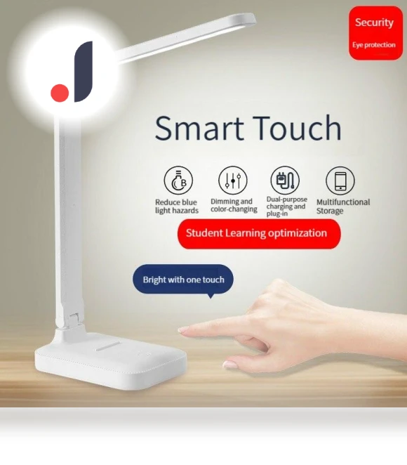 LED Touch Switch Desk Lamp — Desk & Table Lighting, Happy6