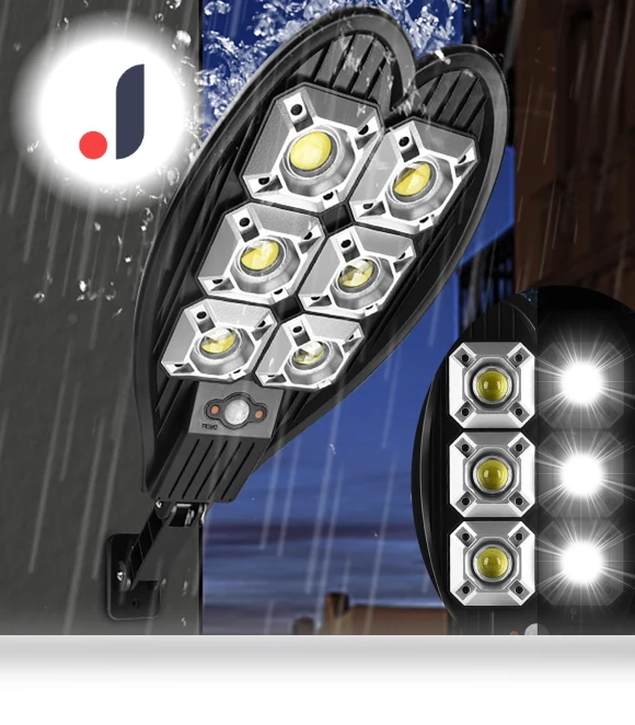 Outdoor Solar Yard Light with 6 Eyes — Outdoor Security & Flood Lighting, Xingben Two