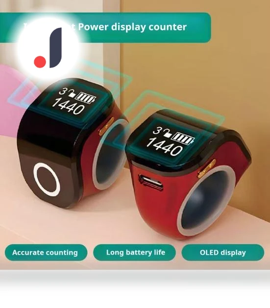 Smart Counting Ring with OLED Screen — Smart Rings, electronic