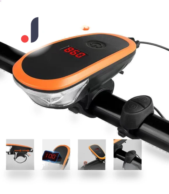 Smart Digital Display Bike Light — Bike Headlights, Binchi Outdoor Equipment