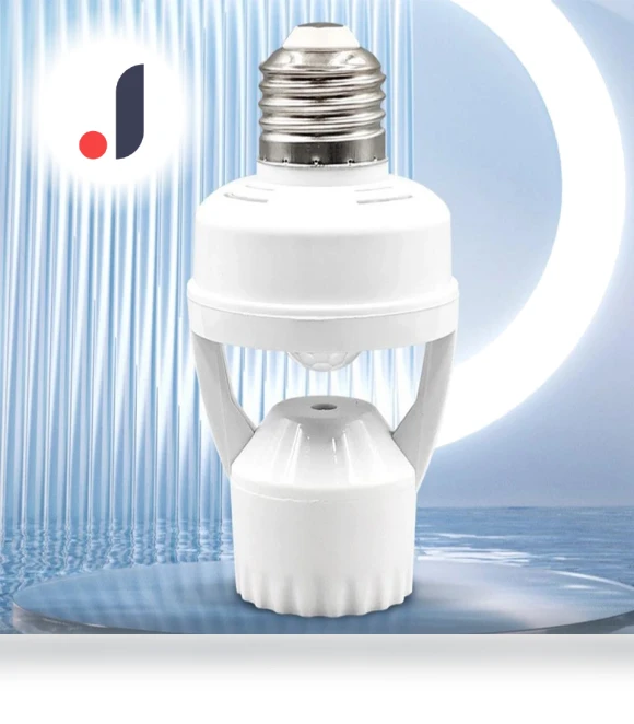 Smart Light Bulb Holder with Motion Sensor — Light Sockets, Meiteai-All