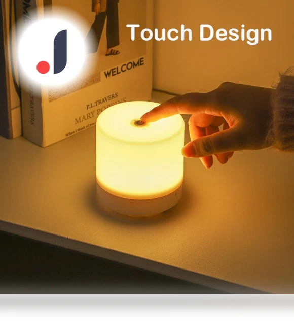 Touch Dimming USB Bedside Lamp — Desk & Table Lighting, Binchi Lighting Appliances