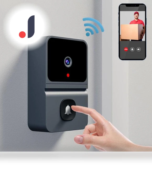 Two-Way Wireless Security Doorbell — Smart Home Security, Knife Home