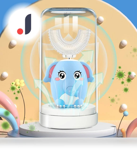 U-Shaped Electric Toothbrush for Kids — Kids' Electric Toothbrushes, Cosy Homes