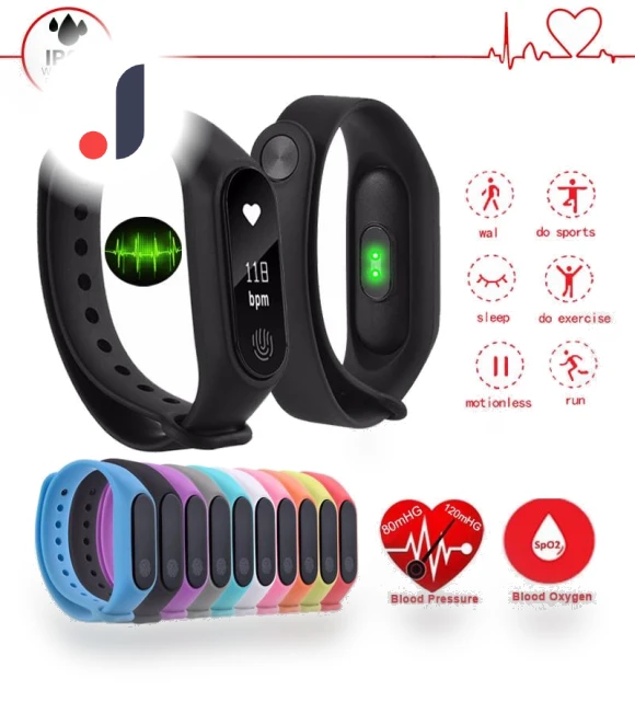 Waterproof Fitness Bracelet — Wearable Accessories, EDC Toy