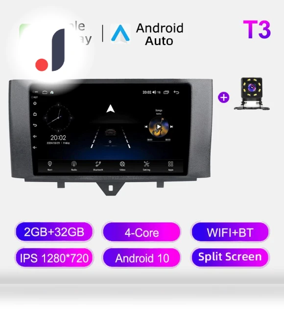 Android Auto Carplay Car Radio — Stereo Receivers, GHLHS