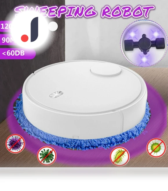 Automatic Robot Vacuum — Smart Cleaning Robots, Factory Discount Outlet