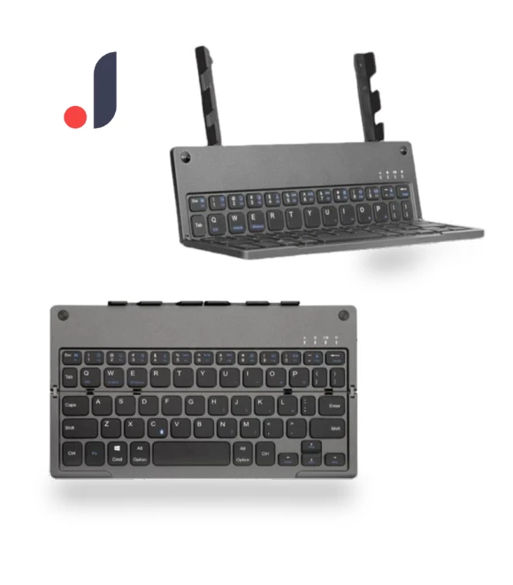 Foldable Bluetooth-Compatible Keyboard with Bracket — Keyboards, BABY YOU
