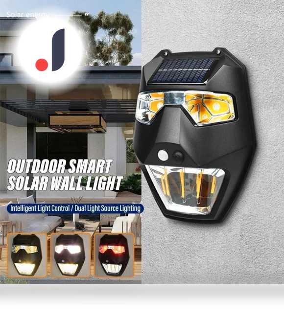 Outdoor Solar Garden Wall Light — Outdoor Security & Flood Lighting, Lanzhong Solar lamp franchise