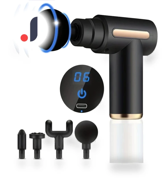 Portable Fascia Massage Gun — Back Relief Solutions, Refreshing Home