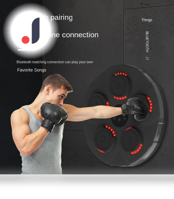 Smart Bluetooth Music Box for Wall Target — Boxing Training Gear, Binchi Outdoor Equipment