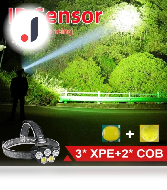 Smart Induction Headlight — Flashlights, paweinuo 02