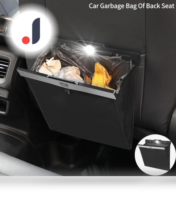 Smart LED Car Trash Can — Car Trash Cans, KWHVOIY