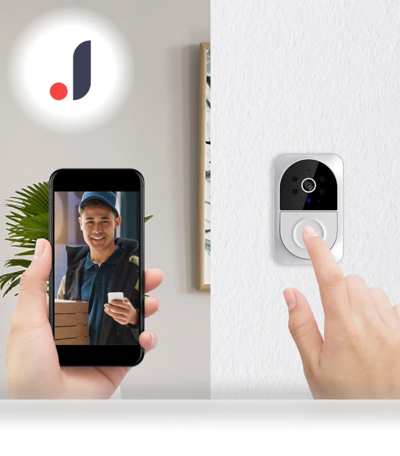 Smart Wireless Video Doorbell — Smart Home Security, Factory Discount Outlet