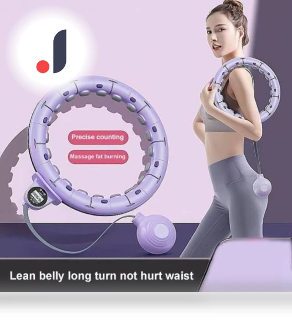 Weighted Infinity Smart Fitness Hoop — Kids Fitness, Refreshing Home
