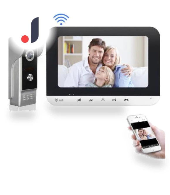 Wi-Fi Doorbell with Video Call — Smart Home Security, Jakemy
