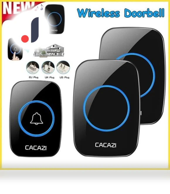 Wireless Doorbell — Push Buttons, Technology Convenience