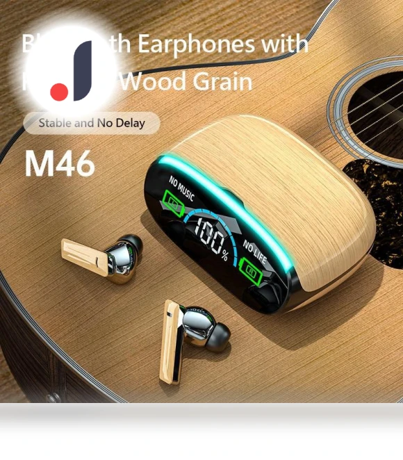Wireless Earbuds with Long Battery Life — Wireless Headsets for Powersports, Junmaocun