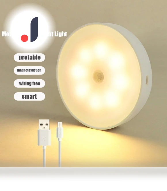 Wireless LED Motion Sensor Night Light — Night Lights, liuxinyu