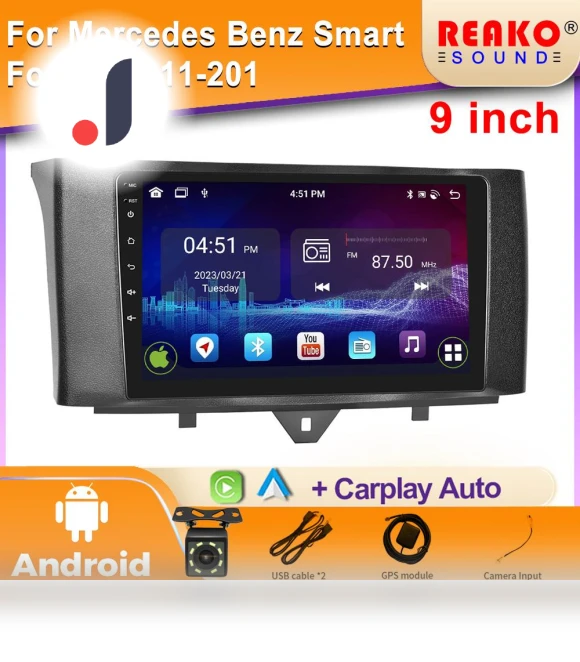 Android Car Stereo Multimedia Radio Video Player — Stereo Receivers, Reakosound